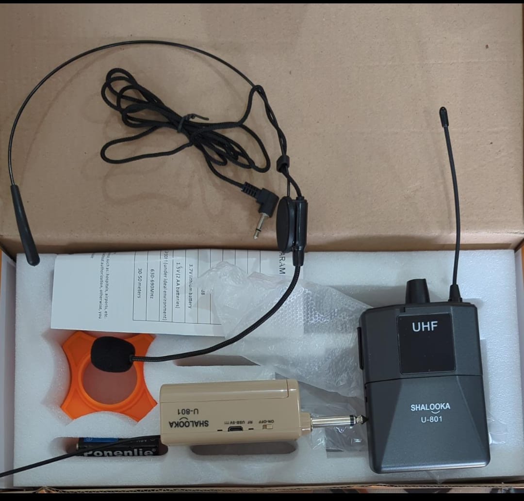 Headgear Wireless Mic