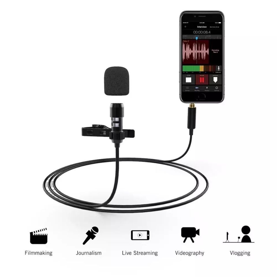 Mobile wired mic